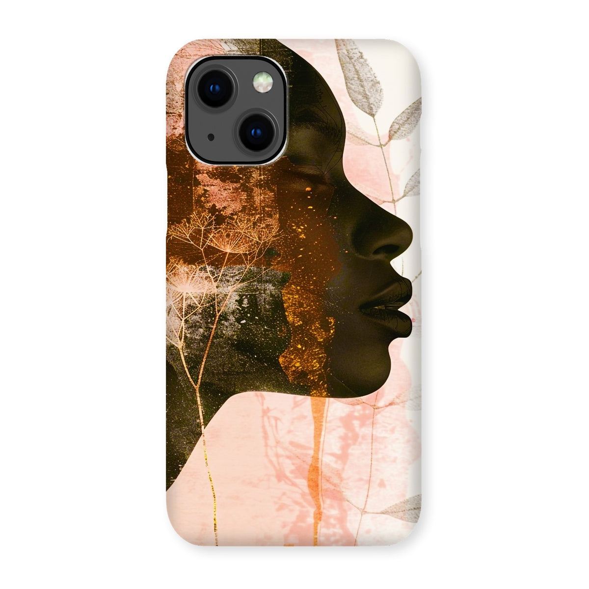 Golden Silence Serene Echoes 06 Snap Phone Case - D'Sare