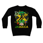 Jamaica Love Graffiti  Kids Sweatshirt - D'Sare