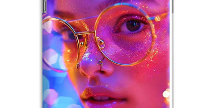 Woman Cosmic Radiance Dreamy Stardust Tablet Cases by Prodigi