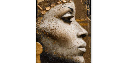 Afrocentric Golden Empress Snap Phone Case by Prodigi