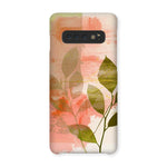 Peach Golden Leafy Escape  Snap Phone Case - D'Sare