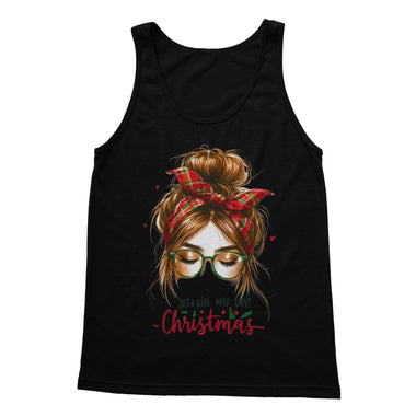 Just A Girl That Loves Christmas  Softstyle Tank Top