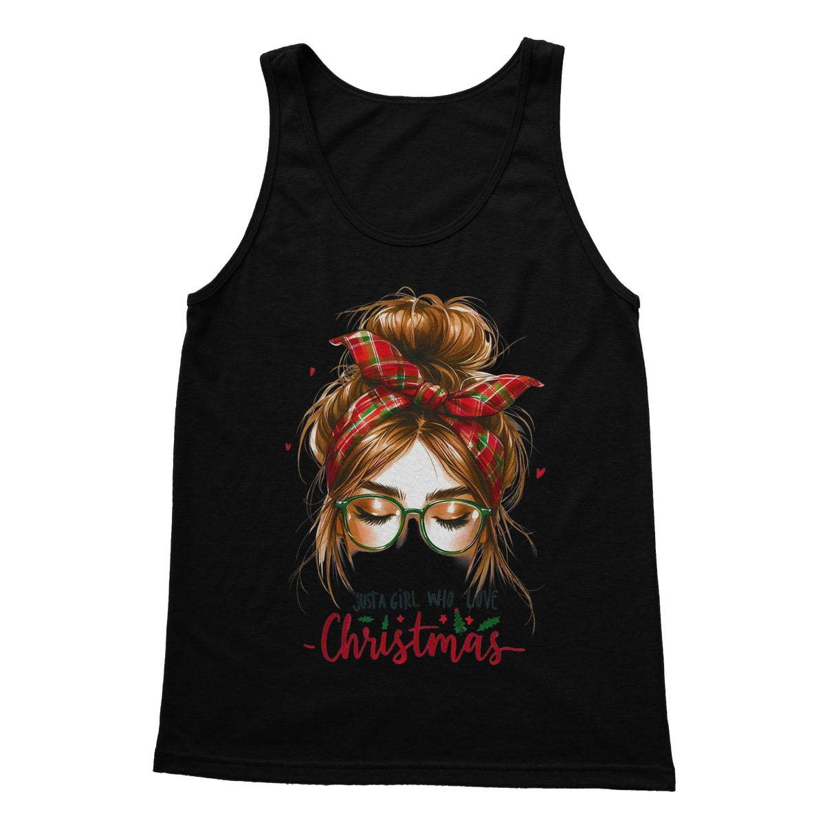 Just A Girl That Loves Christmas  Softstyle Tank Top