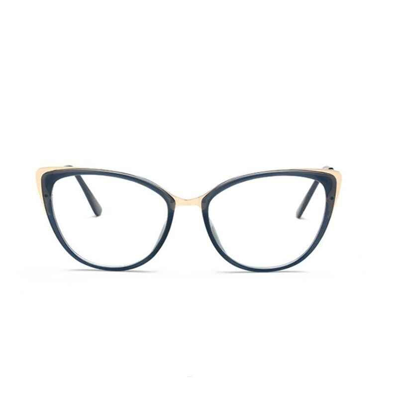 Anti-blue Light Cat Eye Spectacle Women Lens Glasses by eprolo