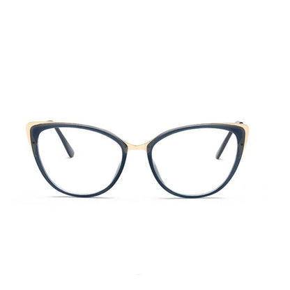 Anti-blue Light Cat Eye Spectacle Women Lens Glasses