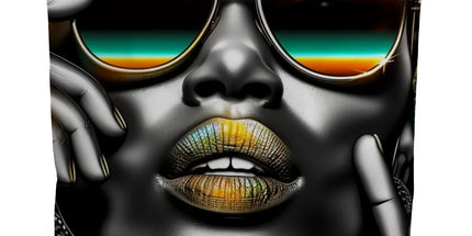 Vibrant Flow Girl Canvas Tote Bag by Prodigi