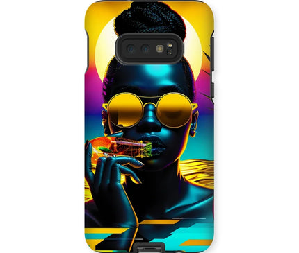 Tropical Sunset Dreams : Neon Vibes  Tough Phone Case - D'Sare