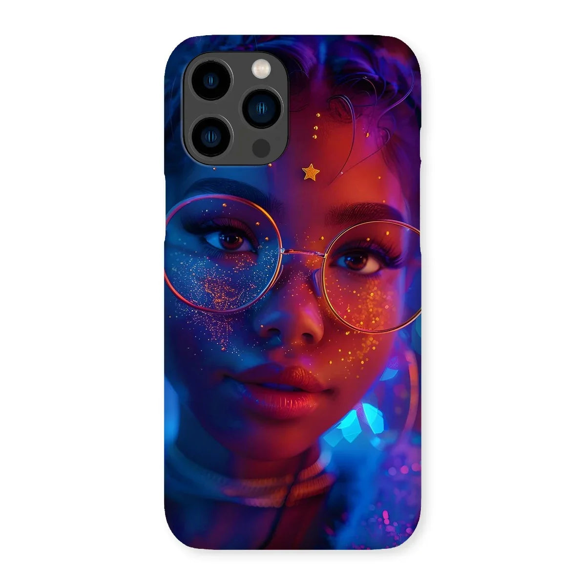 Black Girl Magic Stardust Cosmic Vibe| Black Woman Magic  Snap Phone Case - D'Sare