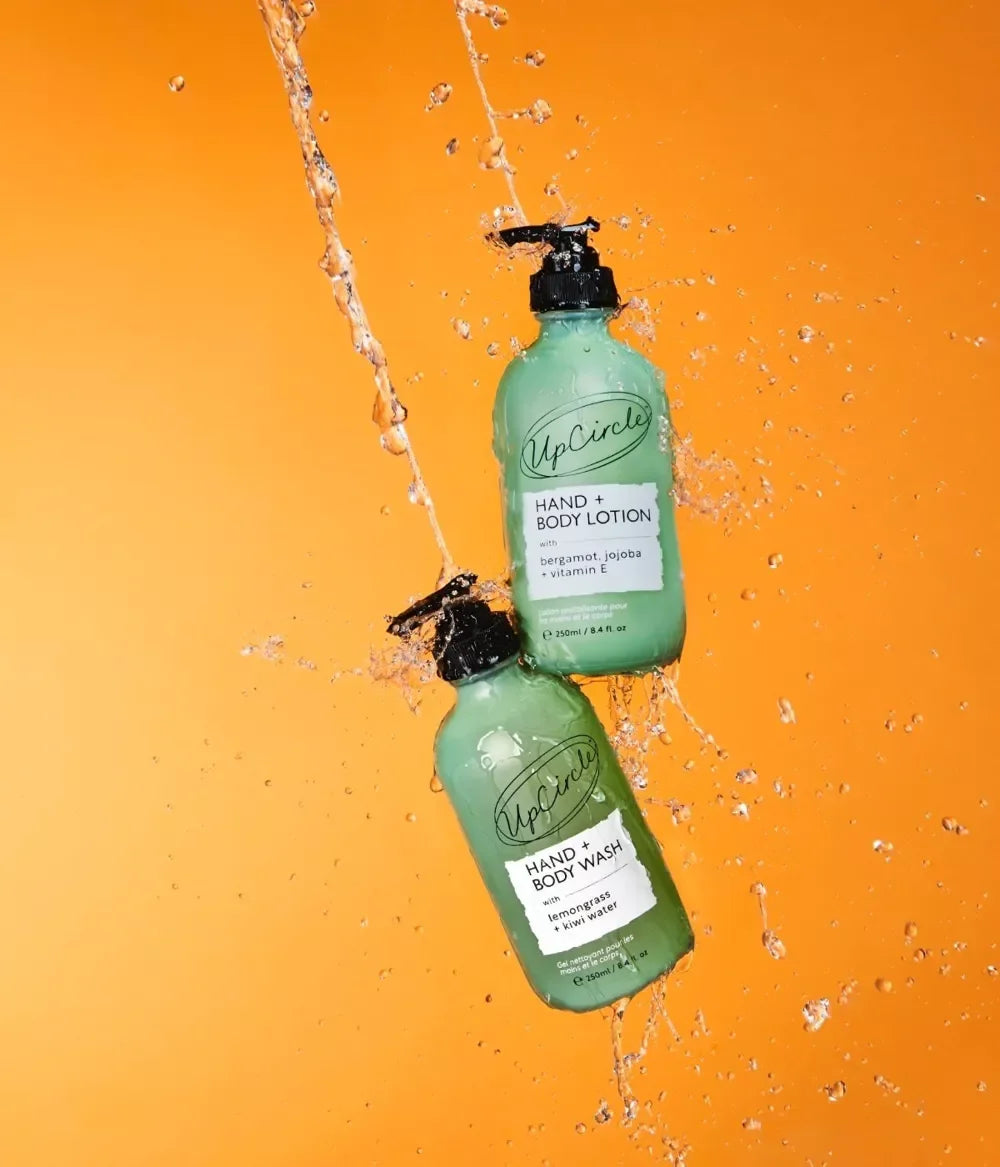 Kiwi and Lime Natural Vegan Sustainable Hand + Body Duo - Great eco gift - D'Sare