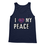 I Love My Peace Softstyle Tank Top - D'Sare