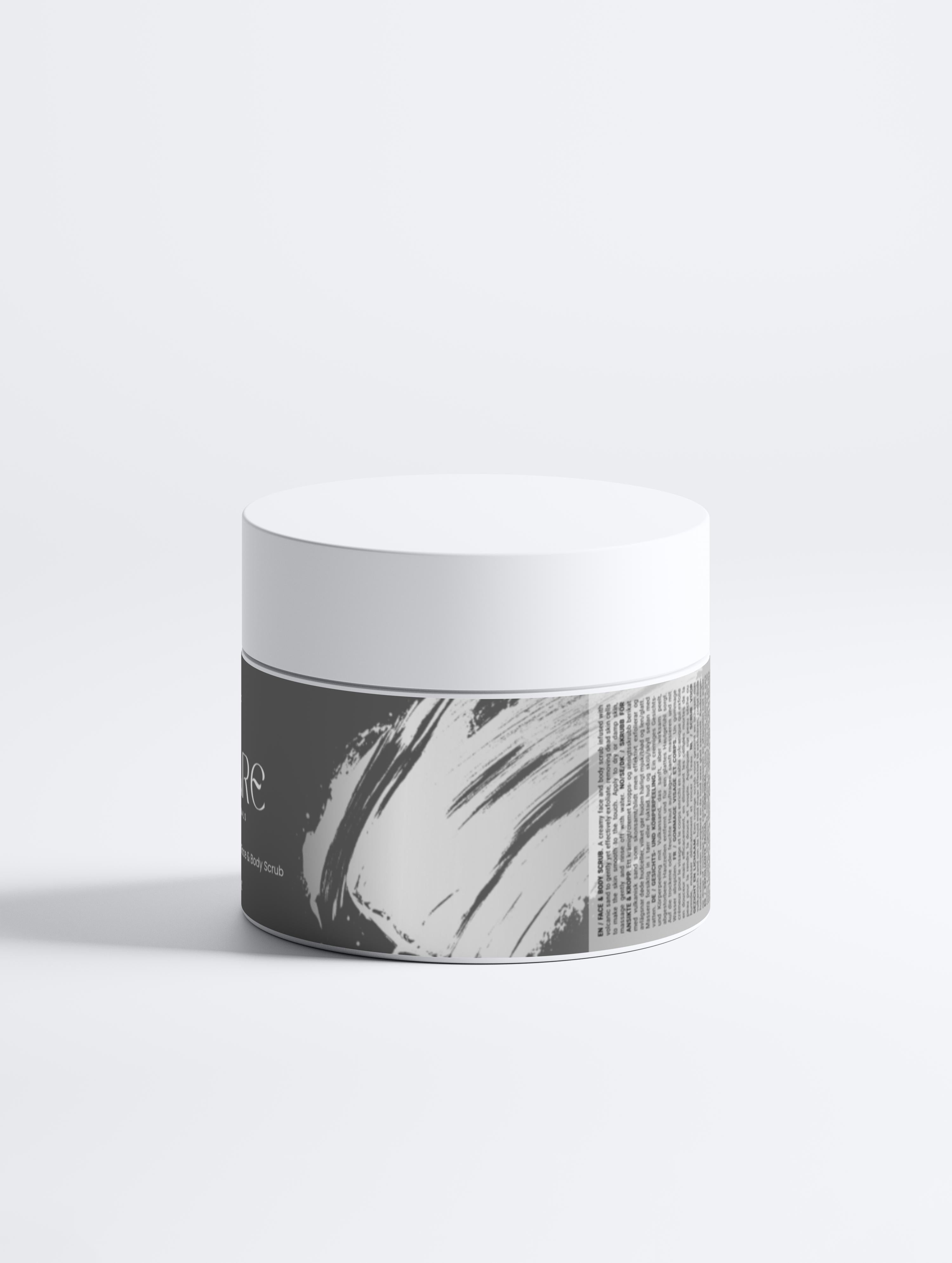 D'Sare Essential Icelandic Volcano Face & Body Scrub