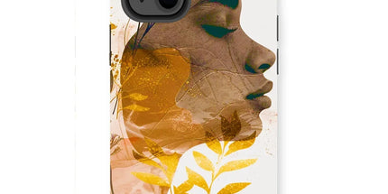Golden Harmony Silhouette Tough Phone Case by Prodigi