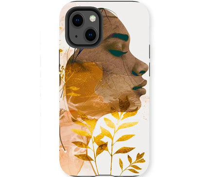 Golden Harmony Silhouette  Tough Phone Case - D'Sare