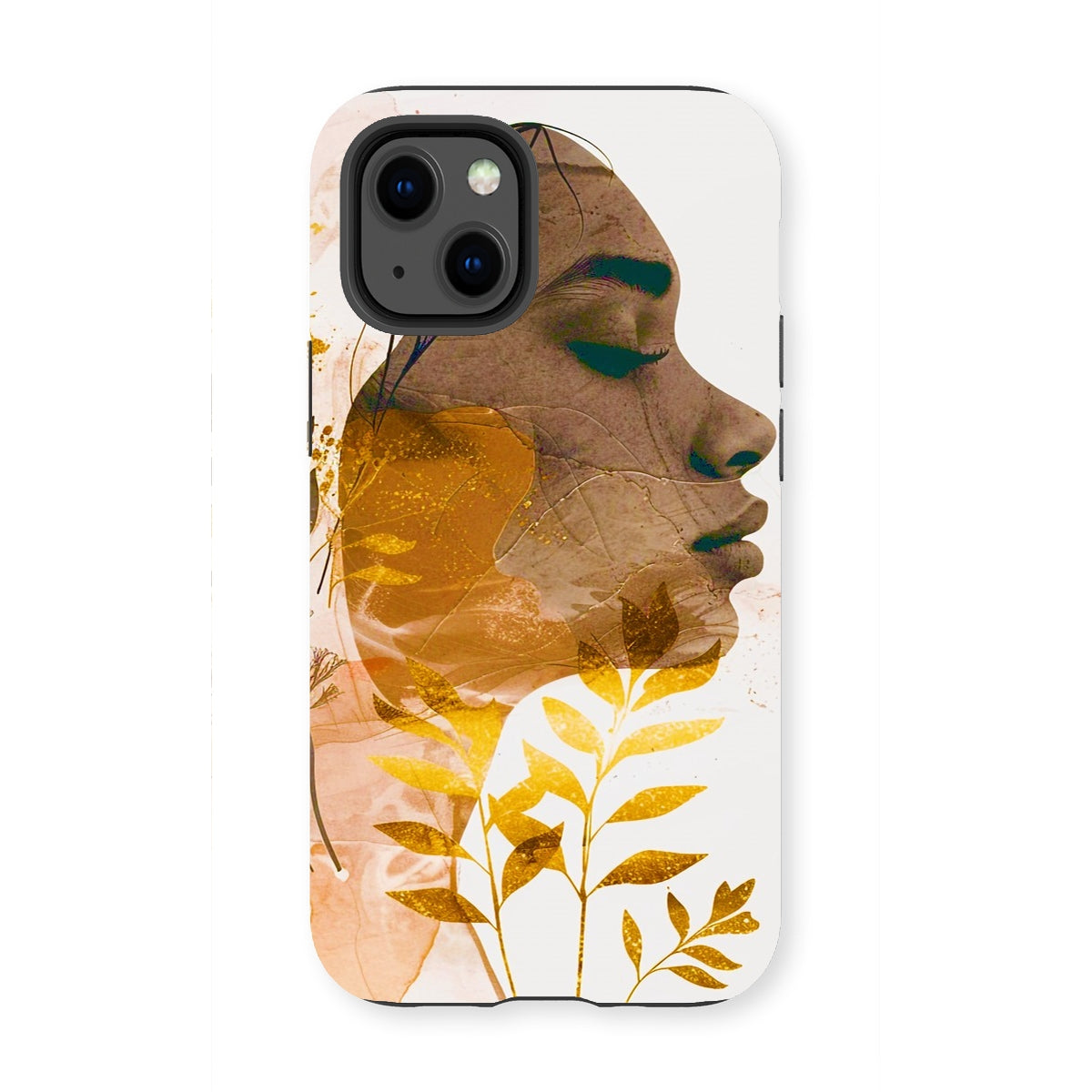 Golden Harmony Silhouette  Tough Phone Case - D'Sare