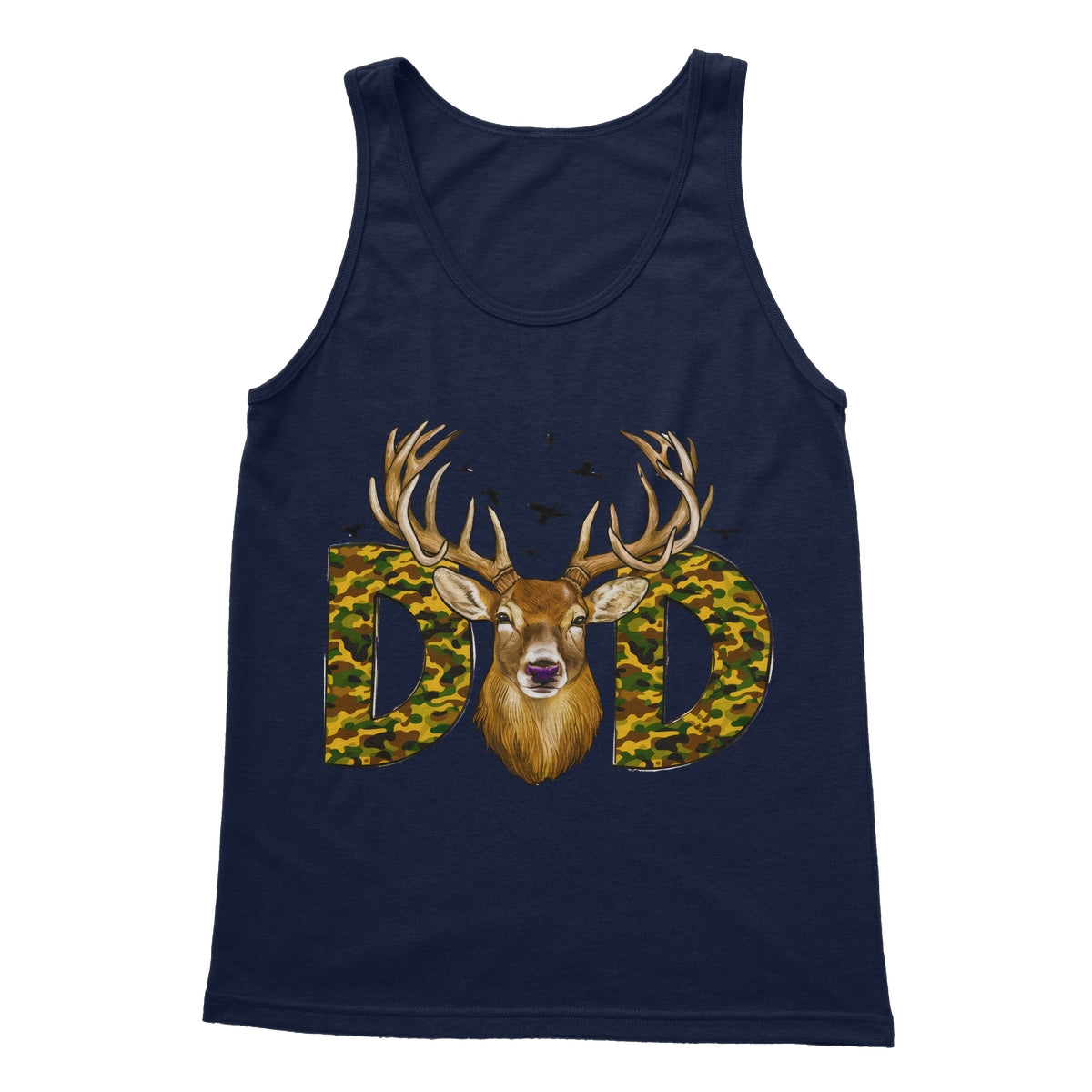 DAD Deer Softstyle Tank Top - D'Sare