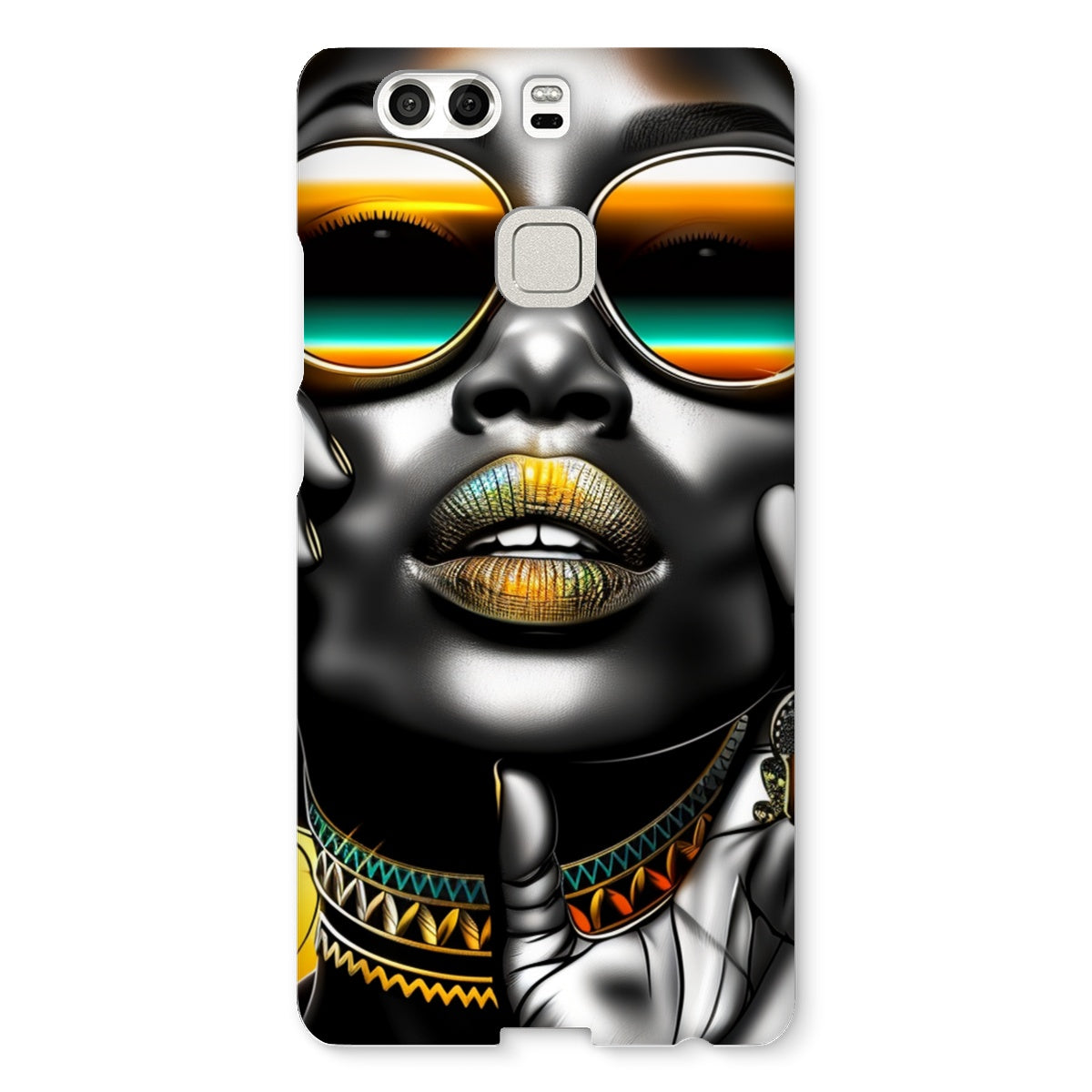 Vibrant Flow Girl Snap Phone Case - D'Sare