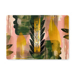 Echos of Duality Golden Pink Reflection Placemat