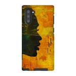 Golden Afrocentric Silhouette Tough Phone Case - D'Sare