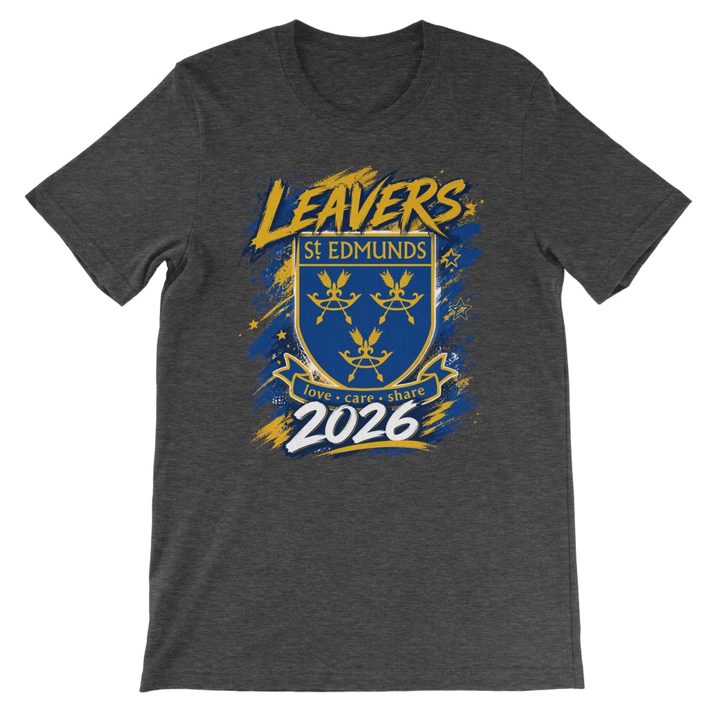 St Edmunds School Leavers 2026 Unisex Short Sleeve T-Shirt by Prodigi