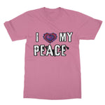 I Love My Peace Softstyle T-Shirt - D'Sare