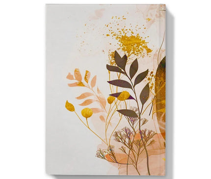 Golden Harmony Silhouette 06 Hardback Journal - D'Sare