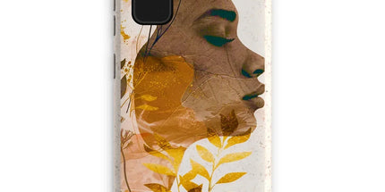 Golden Harmony Silhouette 06 Eco Phone Case by Prodigi