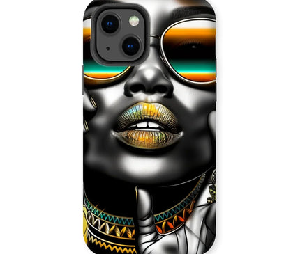 Vibrant Flow Girl Tough Phone Case - D'Sare