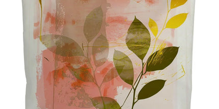 Peach Golden Leafy Escape 06 Canvas Tote Bag by Prodigi