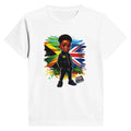 Jamaica & Great Britain Cultural Day Harmony: Performance Kids Crewneck T-shirt by D'Sare