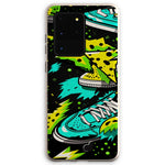 Electric Kicks Art: Urban Pop Art Sneaker Explosion, Graffiti  Eco Phone Case