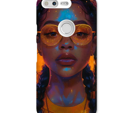 Solar Flare Radiant Soul  Beautiful Black Girl  Snap Phone Case - D'Sare
