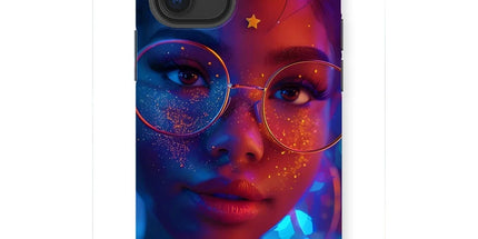 Black Girl Magic Stardust Cosmic Vibe| Black Woman Magic Tough Phone Case by Prodigi