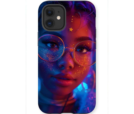 Black Girl Magic Stardust Cosmic Vibe| Black Woman Magic  Tough Phone Case - D'Sare