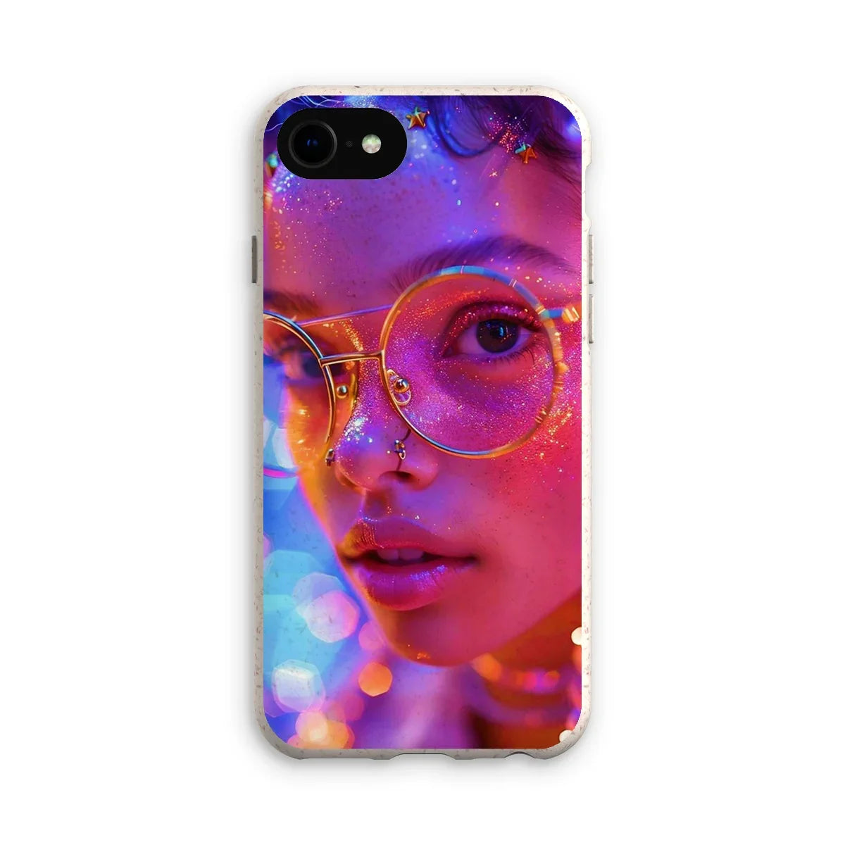 Woman Cosmic Radiance Dreamy Stardust  Eco Phone Case - D'Sare