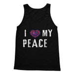 I Love My Peace Softstyle Tank Top - D'Sare