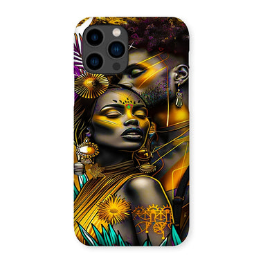 Golden Embrace Majestic Love Waterfall Snap Phone Case - D'Sare