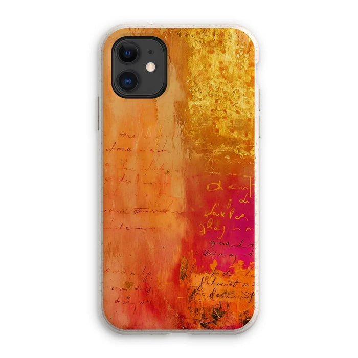 Warm Amber Seranade Eco Phone Case