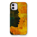 Golden Afrocentric Silhouette Tough Phone Case - D'Sare