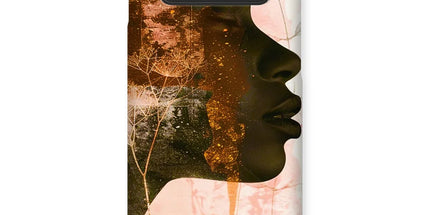 Golden Silence Serene Echoes Snap Phone Case by Prodigi