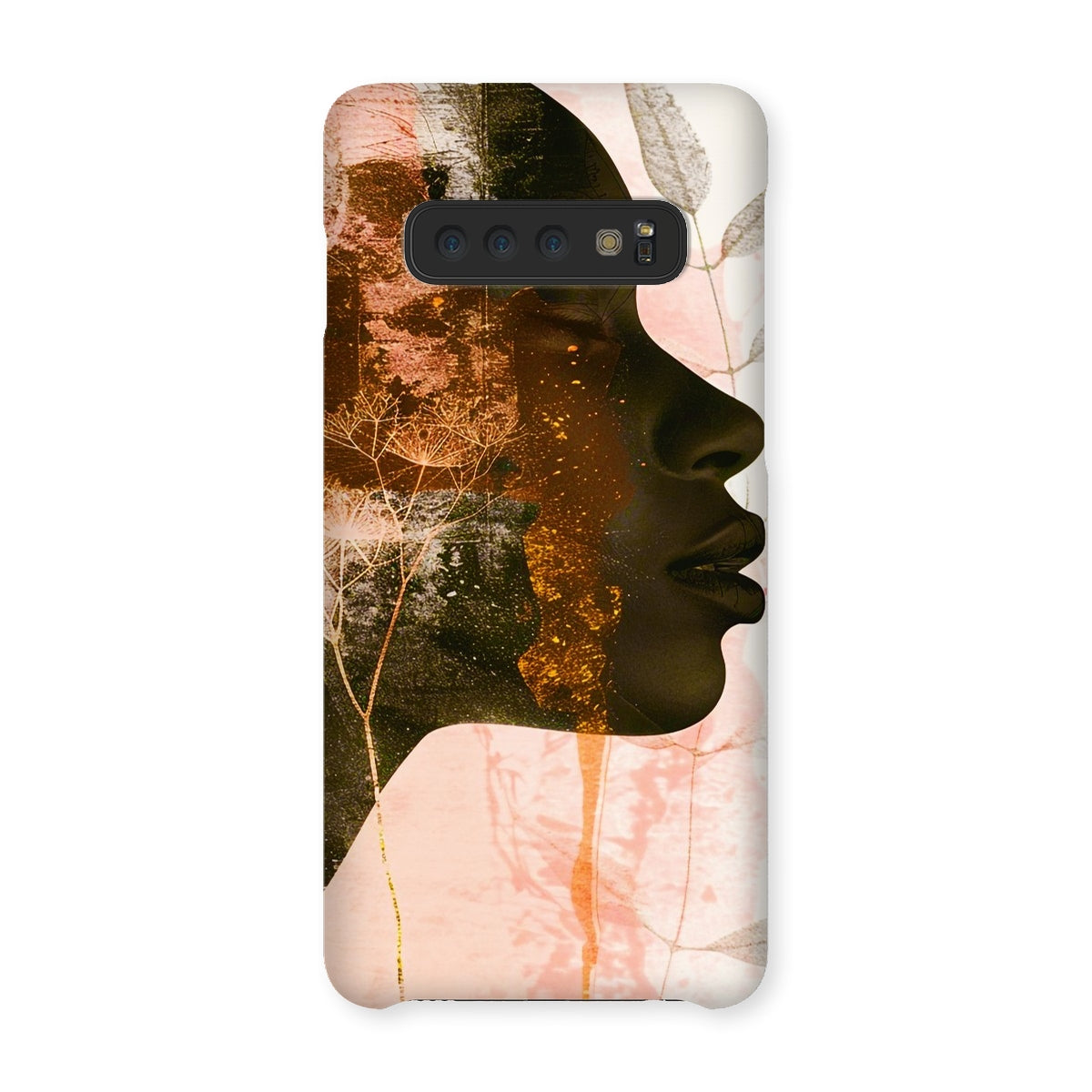 Golden Silence Serene Echoes 06 Snap Phone Case - D'Sare