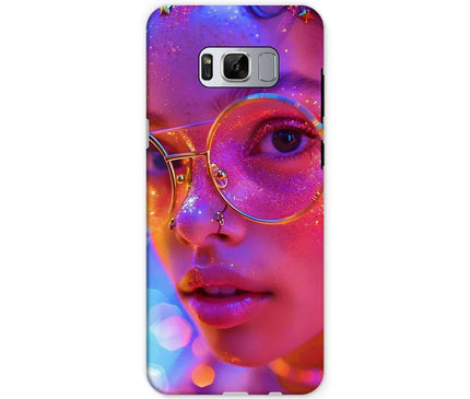 Woman Cosmic Radiance Dreamy Stardust  Tough Phone Case - D'Sare