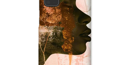 Golden Silence Serene Echoes Snap Phone Case by Prodigi
