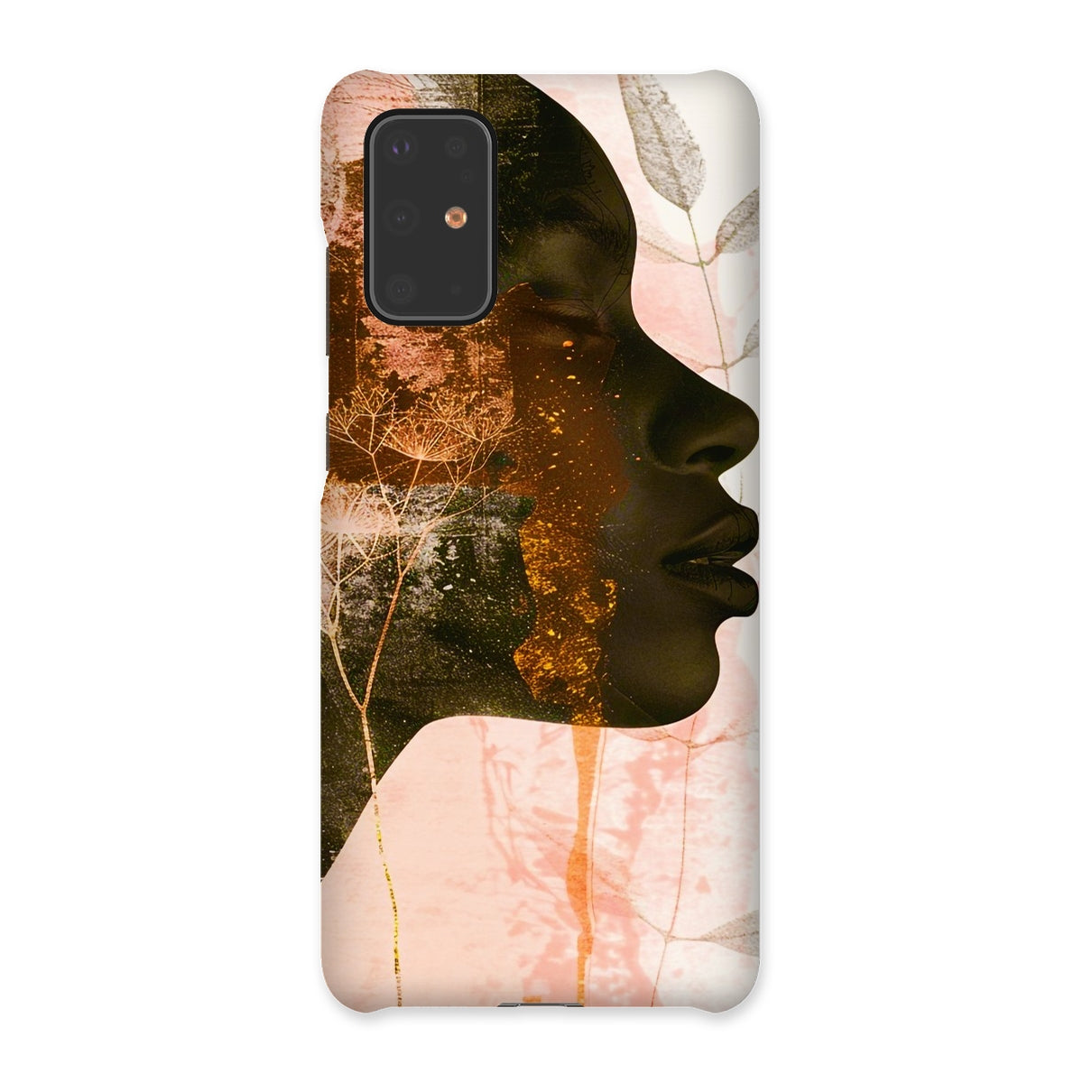 Golden Silence Serene Echoes 06 Snap Phone Case - D'Sare