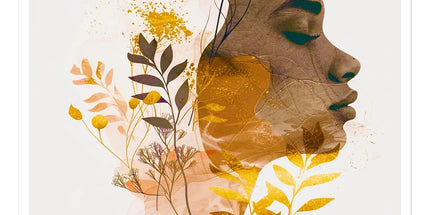 Golden Harmony Silhouette 06 Sticker by Prodigi