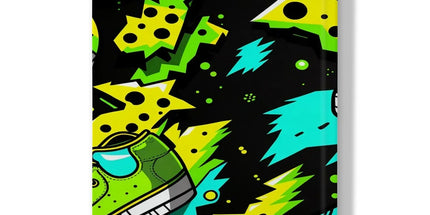 Electric Kicks Art: Urban Pop Art Explosion, Graffiti Hardback Journal by Prodigi