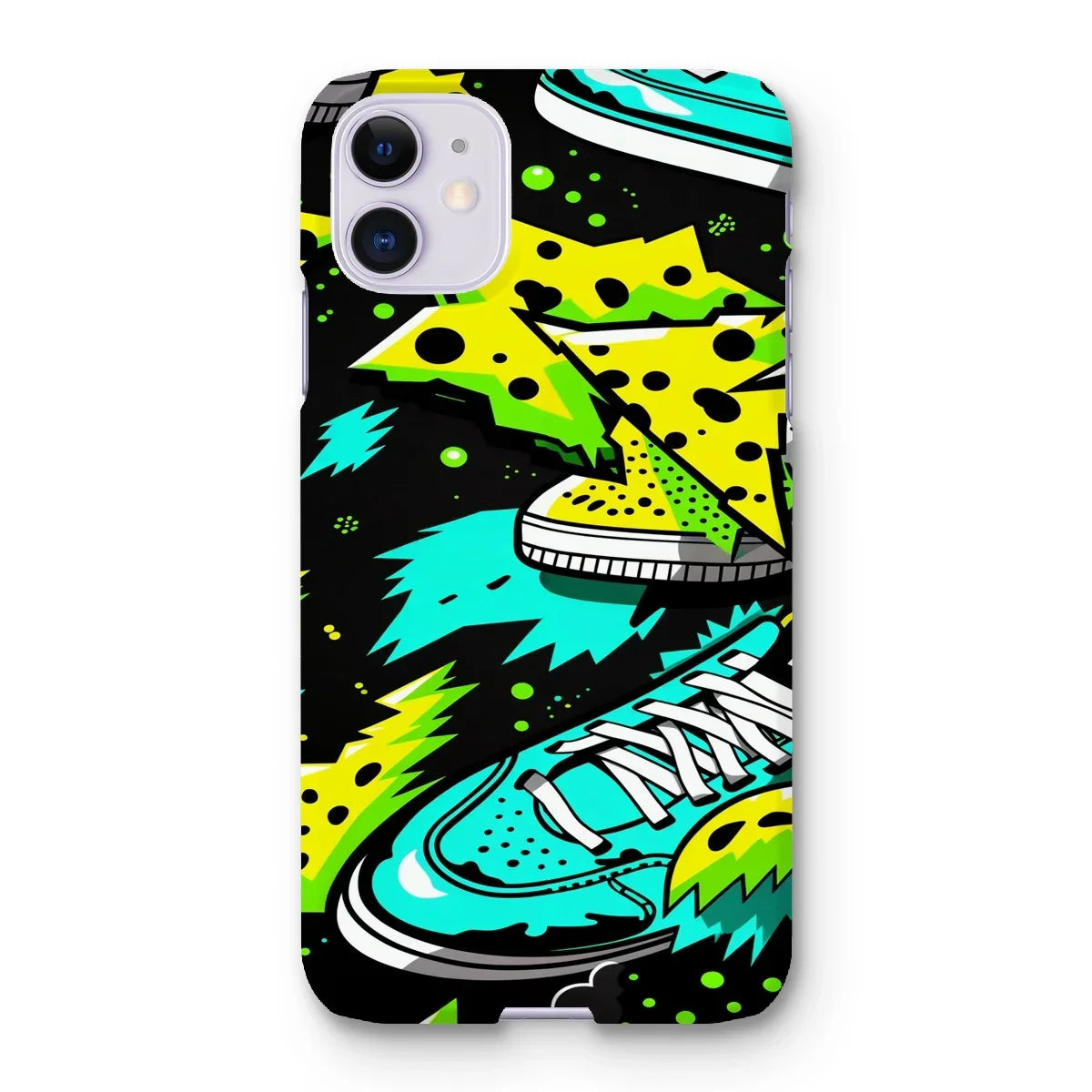 Electric Kicks Art: Urban Pop Art Explosion, Graffiti  Snap Phone Case - D'Sare