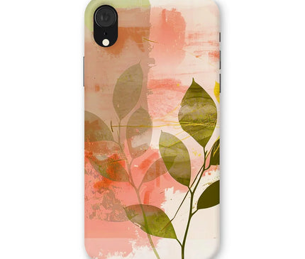 Peach Golden Leafy Escape  Snap Phone Case - D'Sare