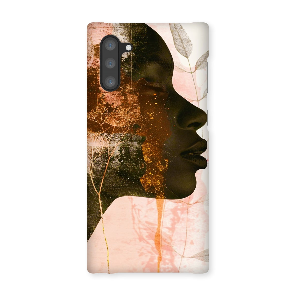 Golden Silence Serene Echoes 06 Snap Phone Case - D'Sare