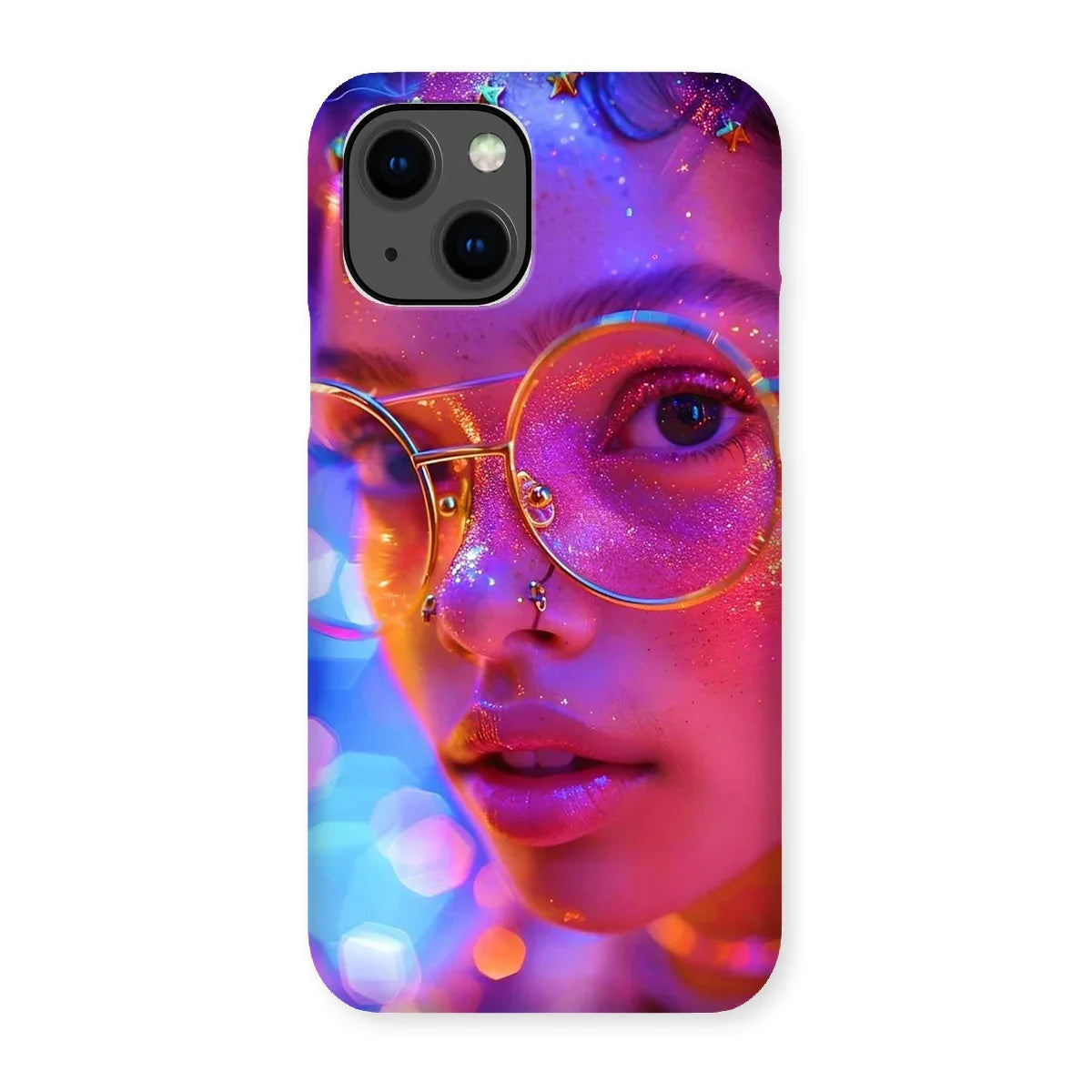 Woman Cosmic Radiance Dreamy Stardust  Snap Phone Case - D'Sare