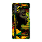 Abstract Red and Green Black Queen Fusion Snap Phone Case